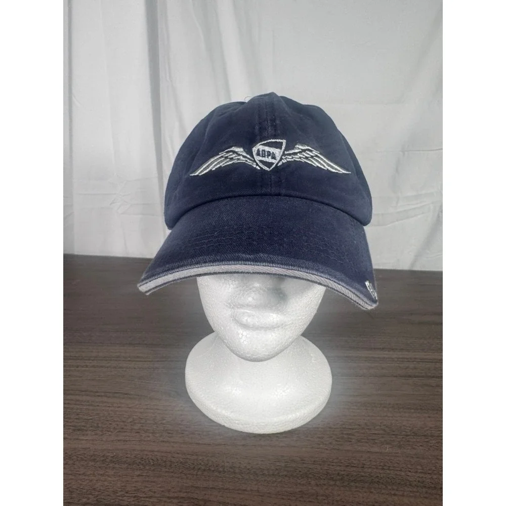 ADPA‎ Fly Embroidered Navy Dad Hat Adjustable Strapback Aviation Cap